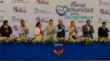 La Fundación Alberto Baillères y Gol por México lanzan apoyos educativos para estudiantes de Ecatepec