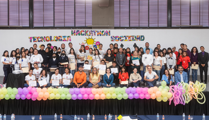 Through hackathon, upper secondary students reflect on uses of technology