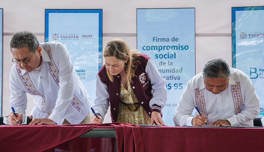 Educación que se construye en equipo fortalece comunidades escolares en Yucatán